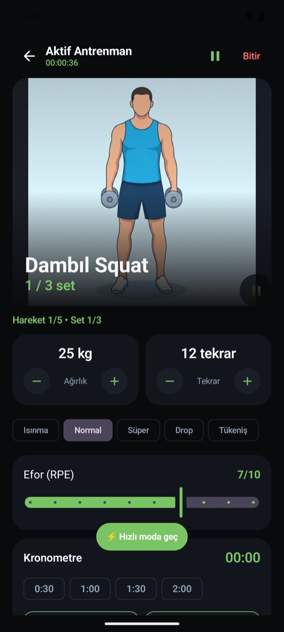 Set ekranı